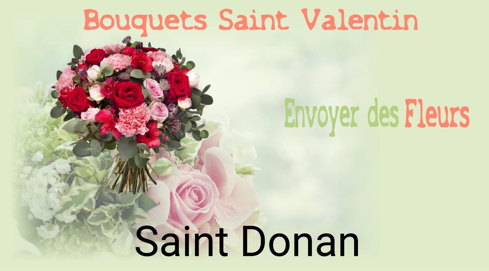 Roses de Saint-Valentin livrées à Saint-Donan